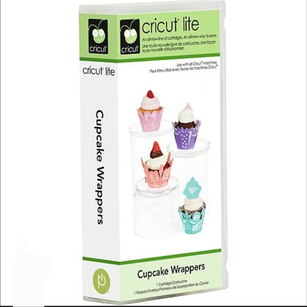 Cricut Lite Cupcake Wrappers Cartridge